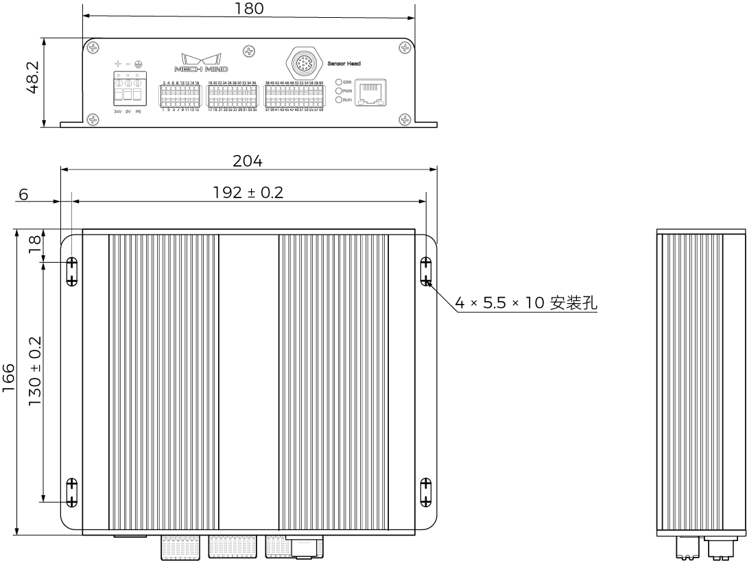 dimensions controller