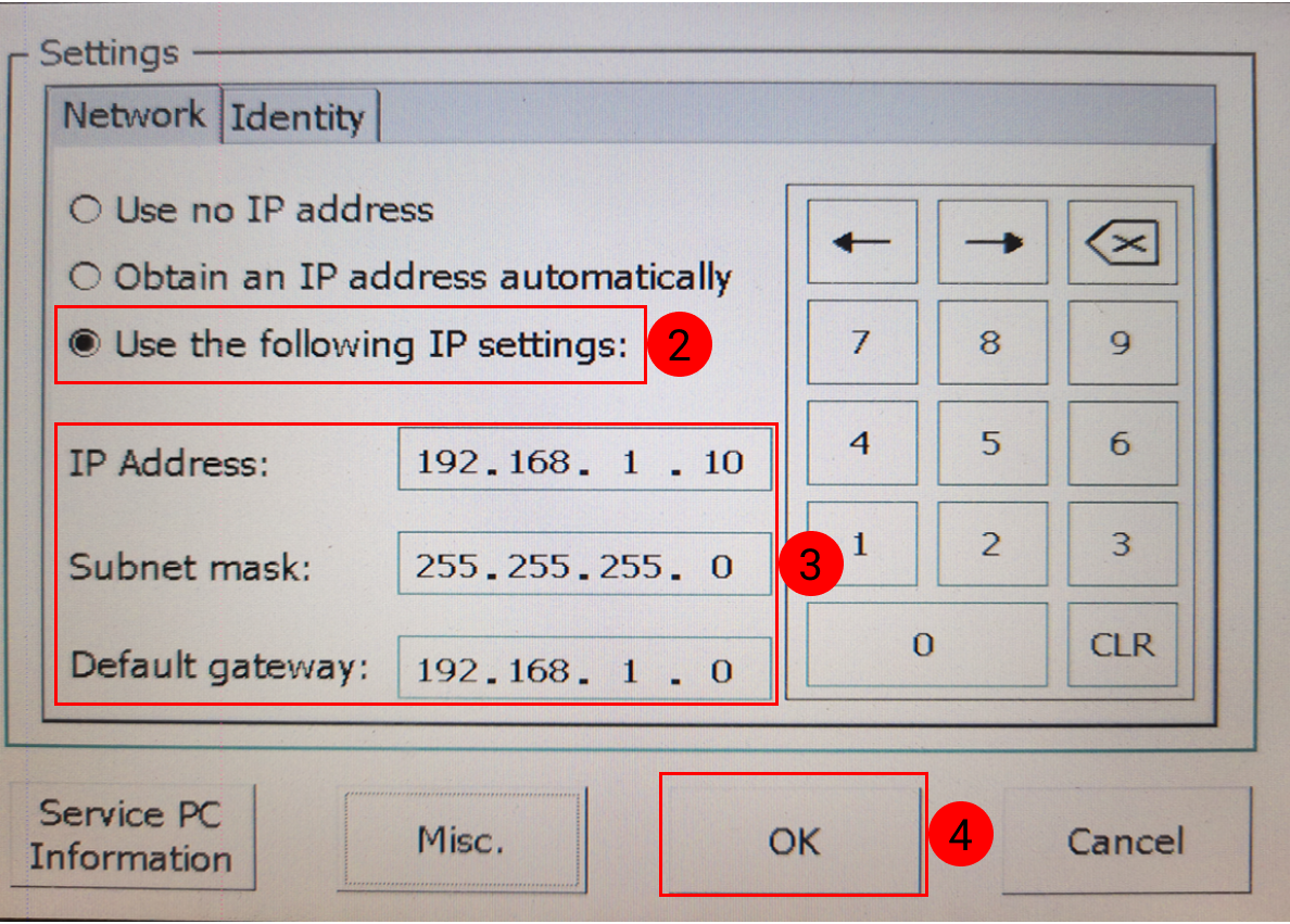 ip setting6