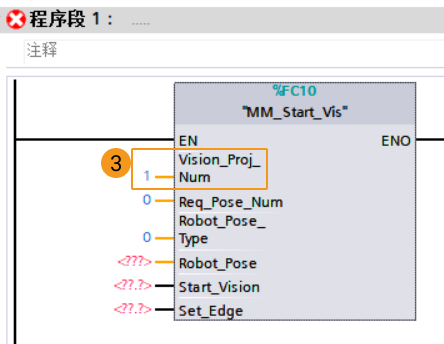 get visual point from vision 3