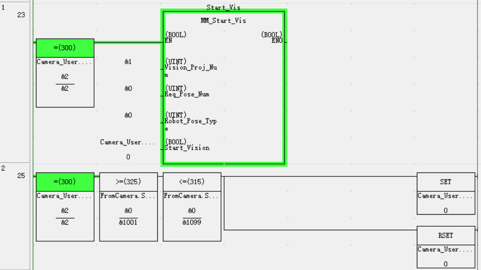 get vis results automatically 1