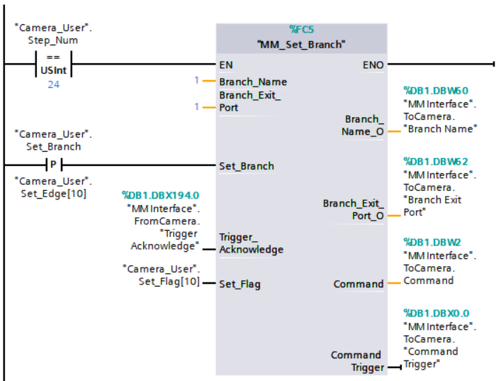 set branch 3