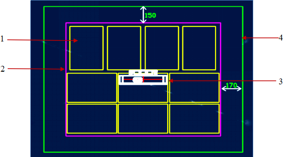 camera installation hight signal