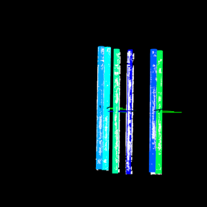 3d fine matching using vice camera point cloud