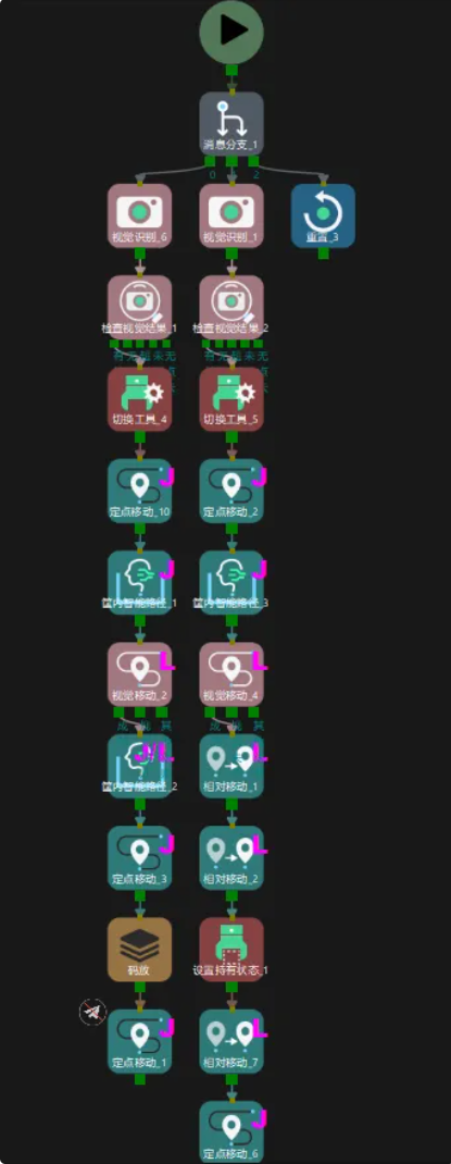 viz adjust workflow non master