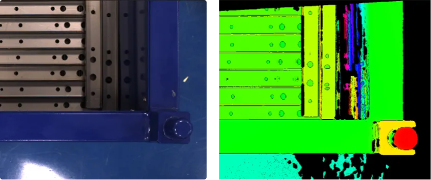 workpiece positioning vision image and cloud