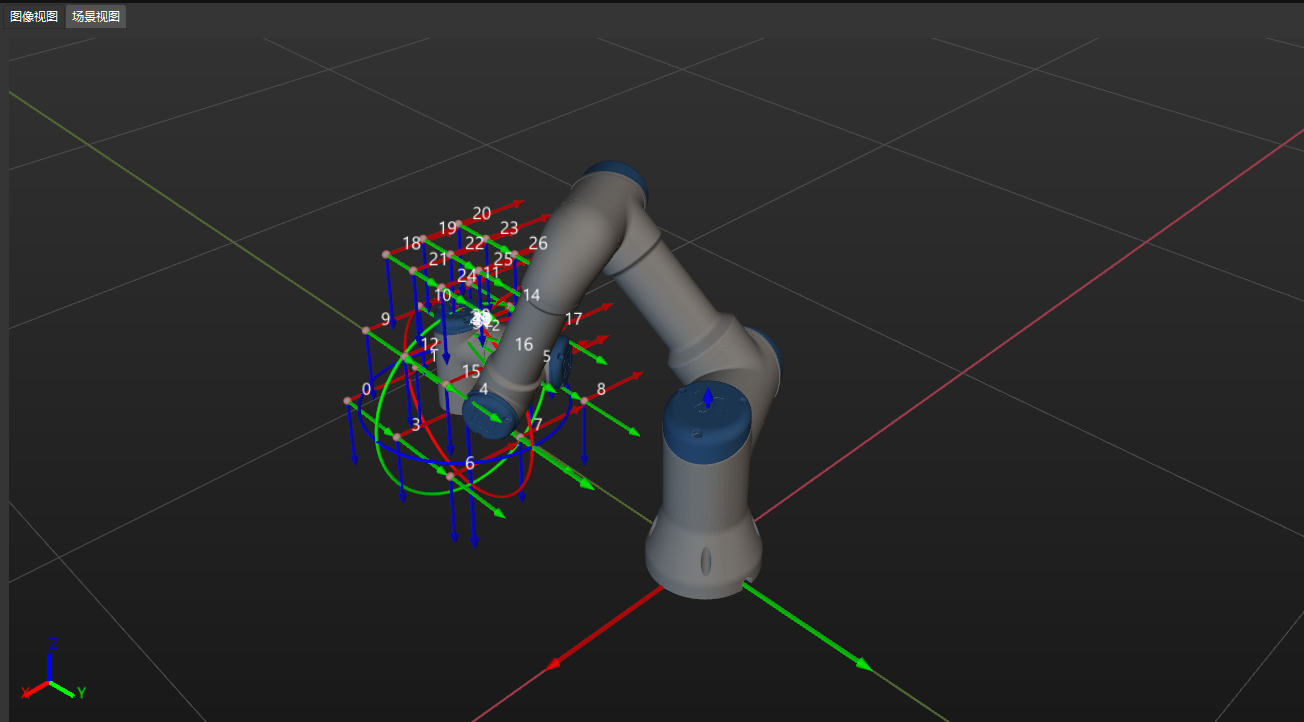 calibration auto set robot path eth view