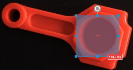 measure distances points to segments circle 1