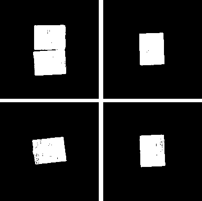 calc mask for highest layer get highest area in depth image