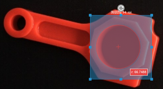 measure distances points to circles circle 1